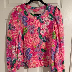 Lilly Pulitzer 100% Cotton Crew Neck Sweater